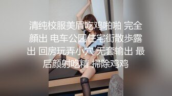 清纯校服美眉吃鸡啪啪 完全顔出 电车公园住宅街散歩露出 回房玩弄小穴 无套输出 最后颜射吃精 掃除鸡鸡