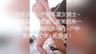 白丝少女，户外车震女骑士~摇晃动大骚屁股，美美的来一炮~嗯嗯啊啊叫浪呻吟~户外野战一个字~就是爽！