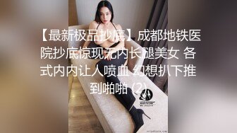 【最新极品抄底】成都地铁医院抄底惊现无内长腿美女 各式内内让人喷血 幻想扒下推到啪啪 (2)