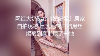 网红大奶熟女『妃妃姐』居家自拍诱惑 巨乳肥臀开裆黑丝爆菊到高潮尿了一地