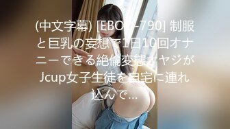 (中文字幕) [EBOD-790] 制服と巨乳の妄想で1日10回オナニーできる絶倫変態オヤジがJcup女子生徒を自宅に連れ込んで…