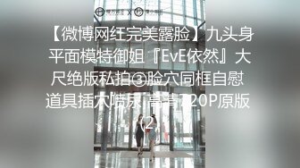 【微博网红完美露脸】九头身平面模特御姐『EvE依然』大尺绝版私拍③脸穴同框自慰 道具插穴喷尿 高清720P原版 (2)